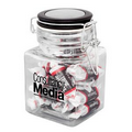 Modern Mason Candy Jar w/ A Fill
